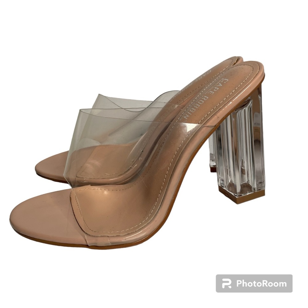 Women’s Transparent Nude Heel